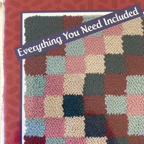 Rug Hook Kit Creations by Caron “Patchworks Quilt” NWT - Picture 6 of 6
